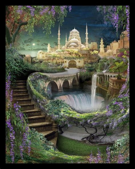 hanging gardens of babylon | Castle Fantasy | Pinterest