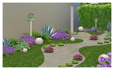Hermosas opciones de jardines pequeños para casas ...
