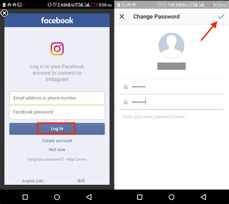 How to Disable Log In With Facebook on Instagram Account