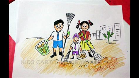 How to Draw Clean India Drawing for Kids Step by Step ...