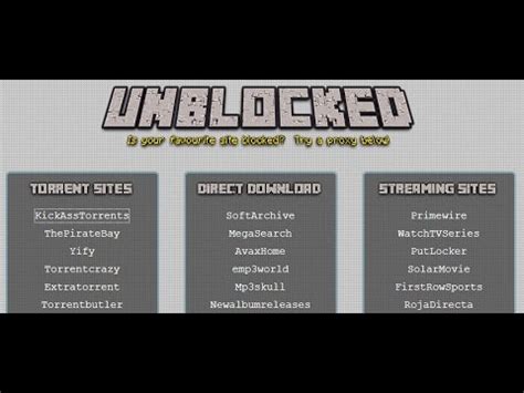 How to unblock torrent sites   YouTube