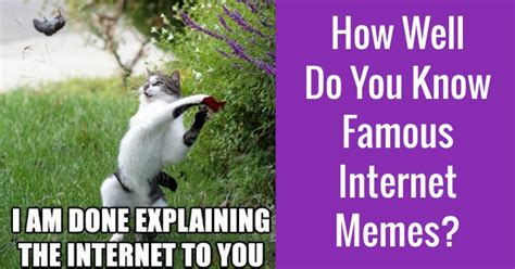 How Well Do You Know Famous Internet Memes? | QuizPug