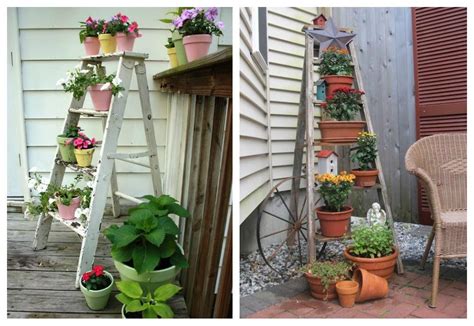 Ideas para decorar jardines con reciclaje