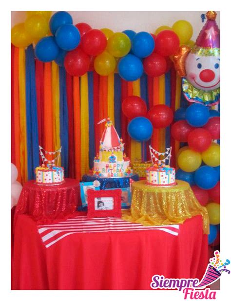 Ideas para fiesta de cumpleaños de Payasos. Encuentra en ...