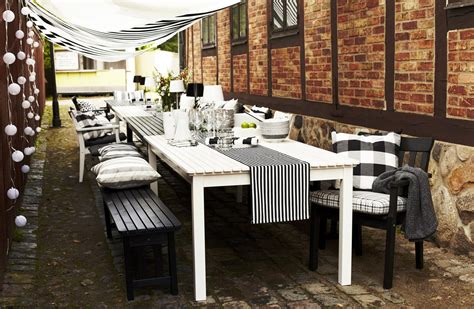 Ikea en el jardín y en la terraza en blanco y negro   Blog ...
