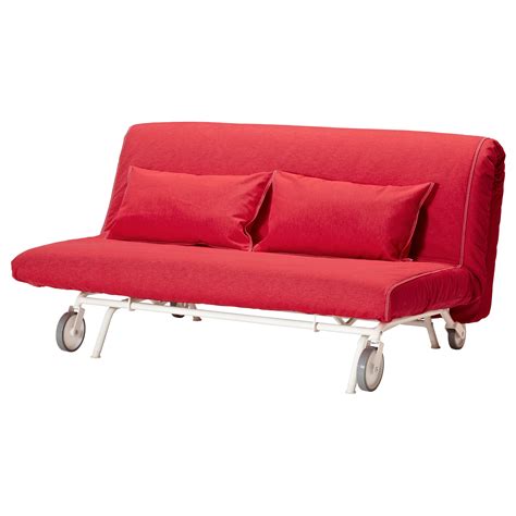 IKEA PS funda para sofá cama 2 plazas rojo