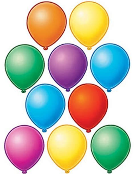 Imagen de globos para recortar