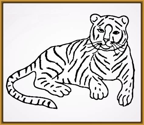imagenes de tigres para dibujar a lapiz faciles Archivos ...