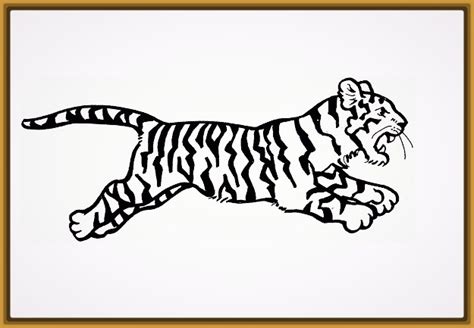 Imagenes Para Dibujar de Tigres Faciles Para Colorear ...