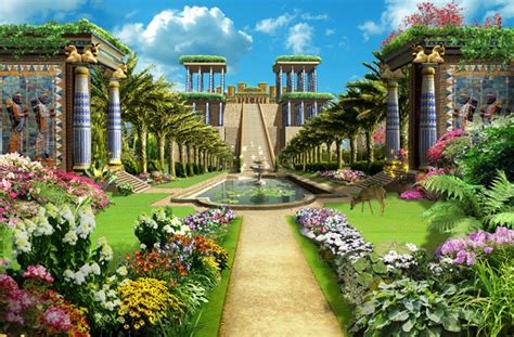 Jardines Colgantes Babilonia | EL ARCA DE LOS DIOSES