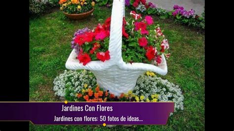 Jardines con flores: 50 fotos de ideas para decorar   YouTube