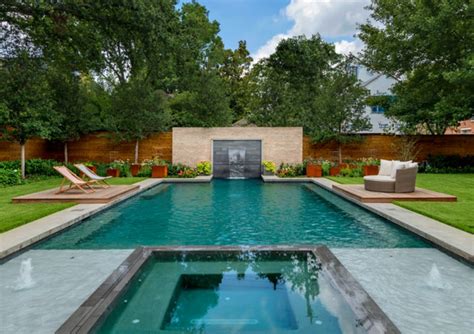 Jardines piscinas para diseños inspiradores en 40 ideas ...