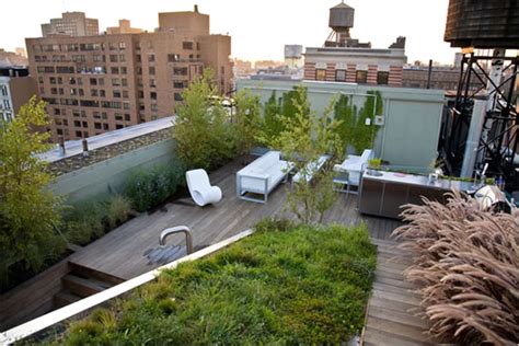 Jardines urbanos en las terrazas de Nueva York