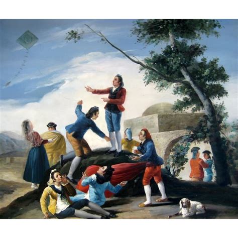 La cometa de Goya | Artefamoso | Copias de cuadros de Goya ...