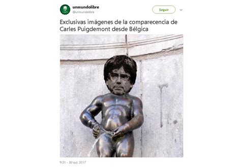 Los mejores memes de la fuga de Puigdemont a Bruselas