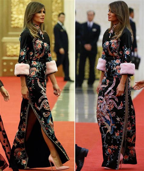 Melania Trump news: Donald Trump s wife steps out in fur ...