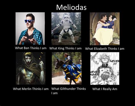 Meliodas What Am I Meme by 15sok on DeviantArt