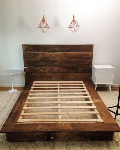 Mr. Kate   DIY Reclaimed Wood Platform Bed