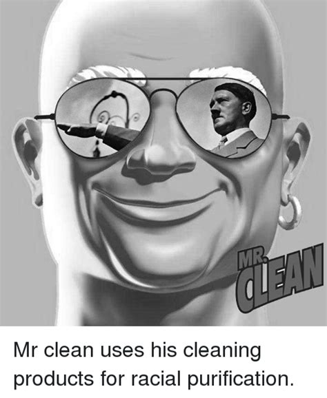 MR Mr Clean Uses His Cleaning Products for Racial ...