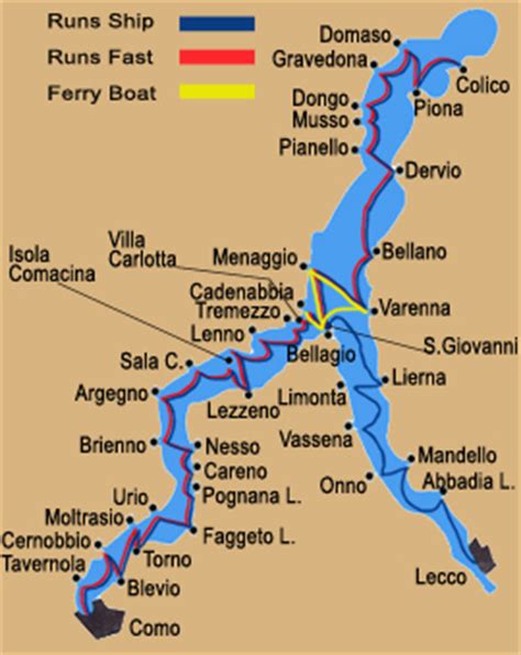 Navigation Lake Como