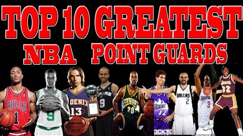 NBA TOP 10 Greatest Point Guards of All Time   YouTube