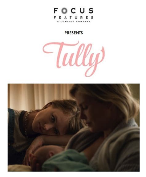 New Charlize Theron Movie: TULLY #tully   According to Stella