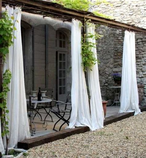 Outdoor Curtains for Porch and Patio | patio plans | Pinterest