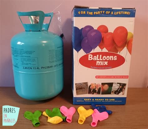 Para los cumpleaños globos de helio   Padres en pañales