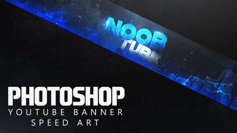Photoshop Clean 2D Youtube Banner Speed Art   YouTube