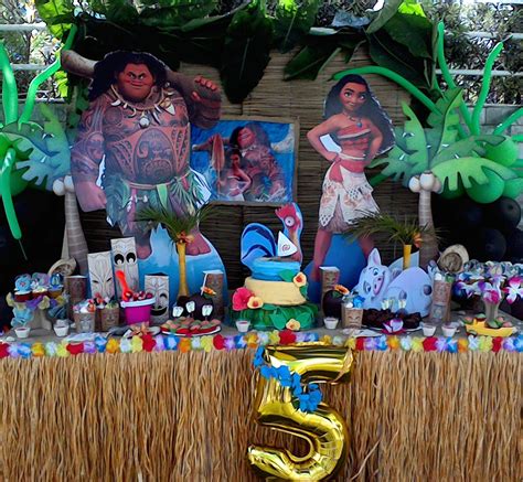PKELANDIA: Fiesta temática de Moana: Cumpleaños de Erika