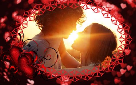 Plantillas De Fondos Romanticos Para Fotos De Enamorados ...
