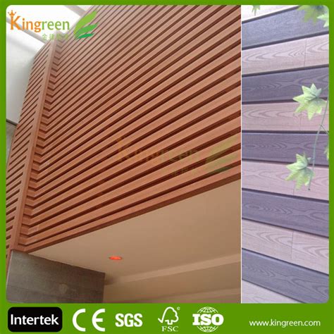 Plastic Exterior Wall Decorative Panel/fire Resistant Wood ...