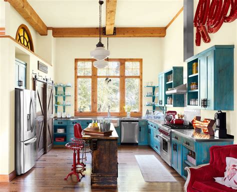 Red Kitchen Decor for Modern and Retro Kitchen Design