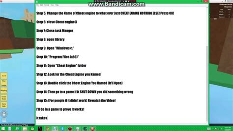 Roblox How To Unblock Cheat Engine March 2015   YouTube