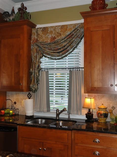 Rustic Italian Kitchen Curtain Designs   Interior design