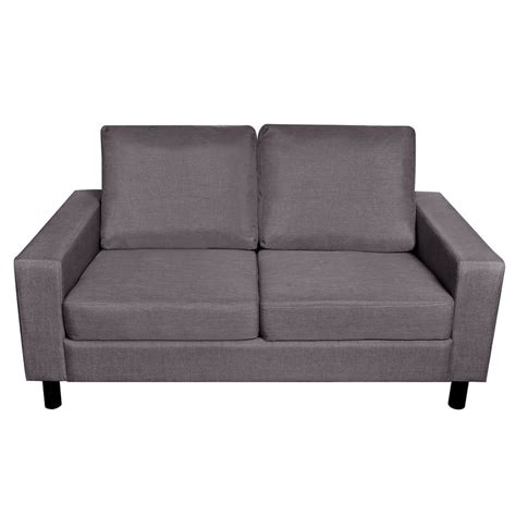 Set dos sofás de 2 y 3 plazas, color gris oscuro tienda ...