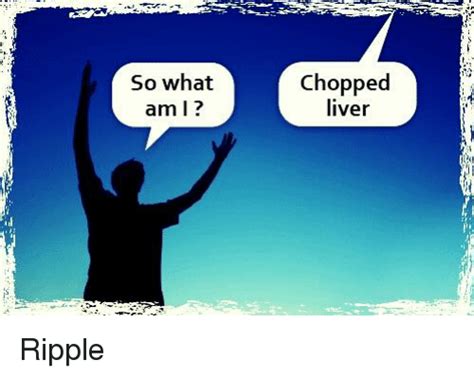 So What Am I? Chopped Liver Ripple | Meme on me.me