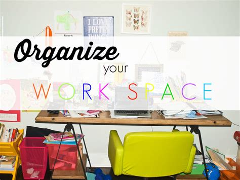 Spring Cleaning Challenge: An Organized Workspace   Happy ...