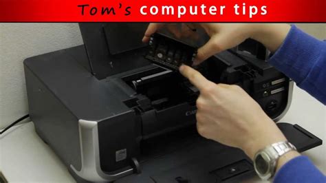 TCT   How to remove and clean Canon Printhead   YouTube