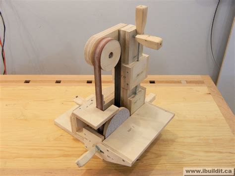The I Build It Belt / Disk Sander / Homemade Shop Machines ...