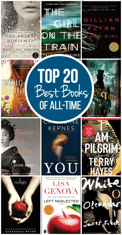 Top 20 Best Books of All Time   Simply Stacie