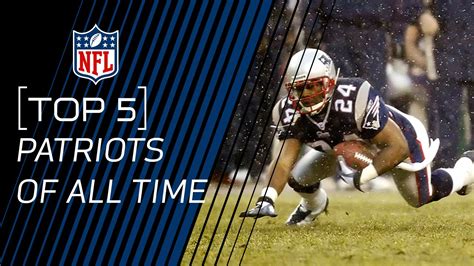 Top 5 Patriots of All Time | NFL   YouTube