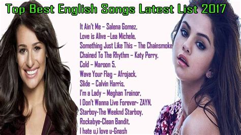 Top Best English Songs Latest List   YouTube