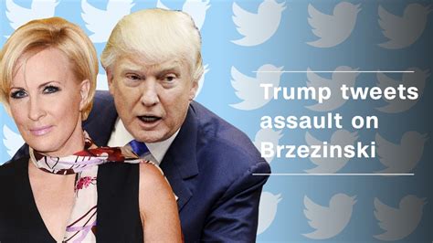 Trump tweets shocking assault on Brzezinski, Scarborough