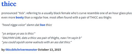 UD definition | Thicc | Know Your Meme