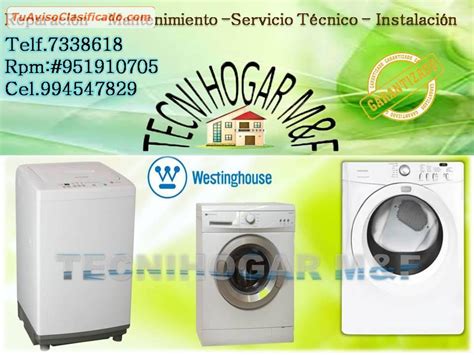 WHITE WESTINGHOUSE servicio técnico de lavadoras ...
