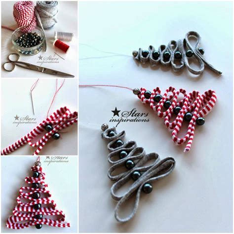 Wonderful DIY Ribbon Beads Christmas Tree