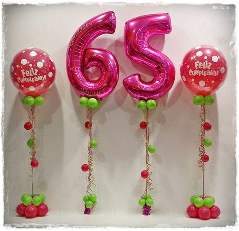 www.globofiesta.com, 65 #cumpleaños!, con #globos # ...
